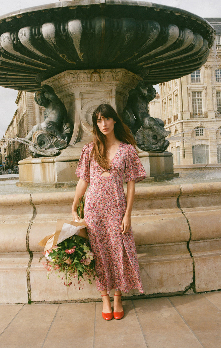 Z Supply Mavis Dulce Floral Midi Dress Big Sun Beachwear and Tanning Z Supply Mavis Dulce Floral Midi Dress Big Sun Beachwear and Tanning