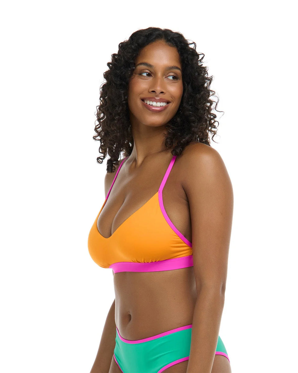 Madison D, DD, E & F Cup Top - SHIBORI