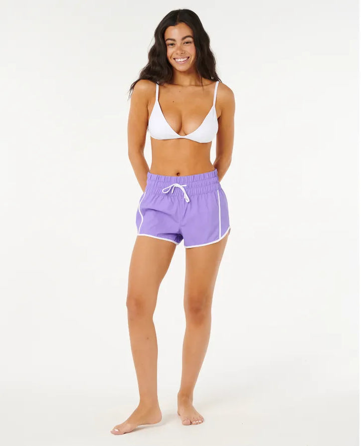 Rip Curl High Waist Retro Volley Boardshort - Womens Active Shorts - Big Sun Vernon  | Okanagan Beachwear
