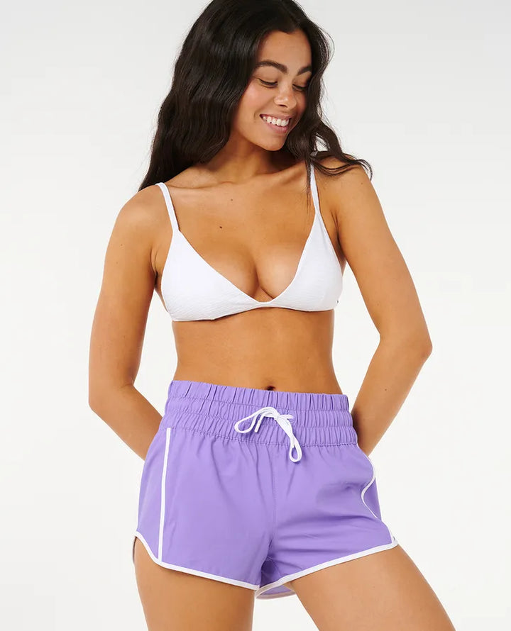 Rip Curl High Waist Retro Volley Boardshort - Womens Active Shorts - Big Sun Vernon  | Okanagan Beachwear