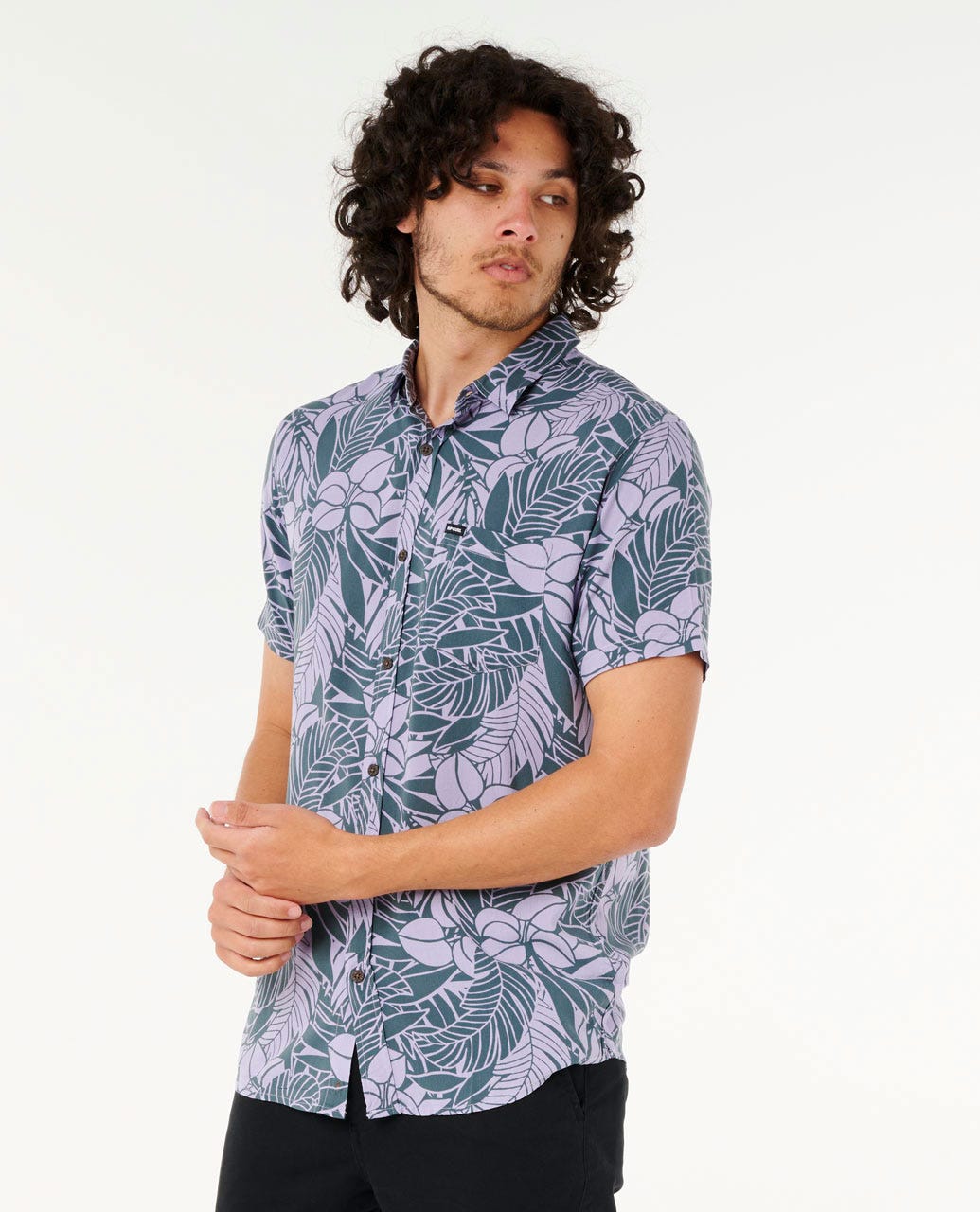 Rip Curl Fun Times Floral Short Sleeve Shirt - Mens Woven Shirts - Big Sun Vernon  | Okanagan Beachwear