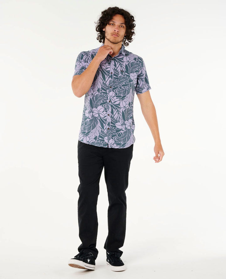 Rip Curl Fun Times Floral Short Sleeve Shirt - Mens Woven Shirts - Big Sun Vernon  | Okanagan Beachwear