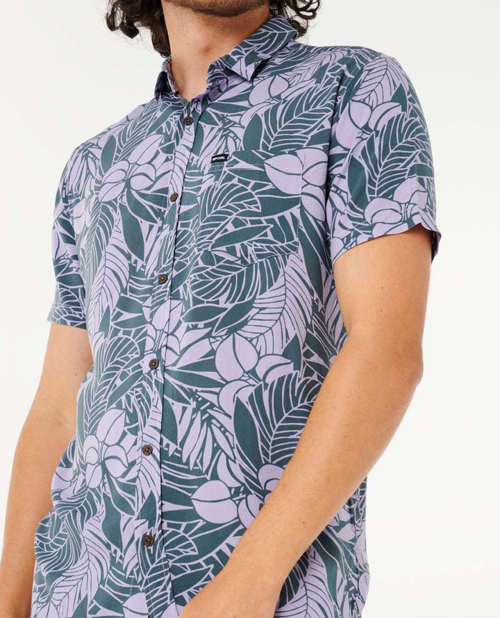 Rip Curl Fun Times Floral Short Sleeve Shirt - Mens Woven Shirts - Big Sun Vernon  | Okanagan Beachwear