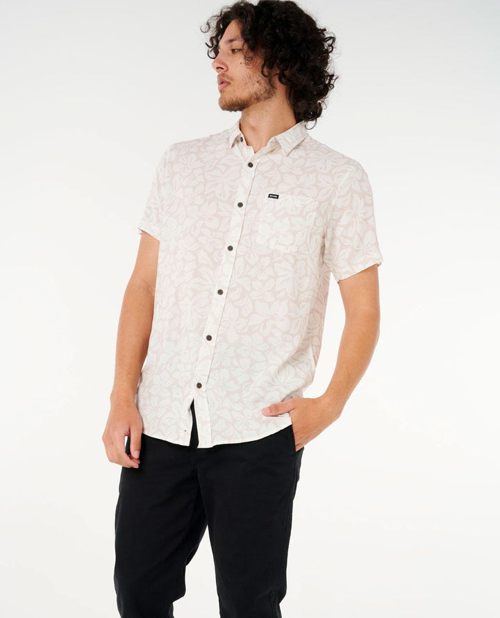 Rip Curl Fun Times Floral Short Sleeve Shirt - Mens Woven Shirts - Big Sun Vernon  | Okanagan Beachwear