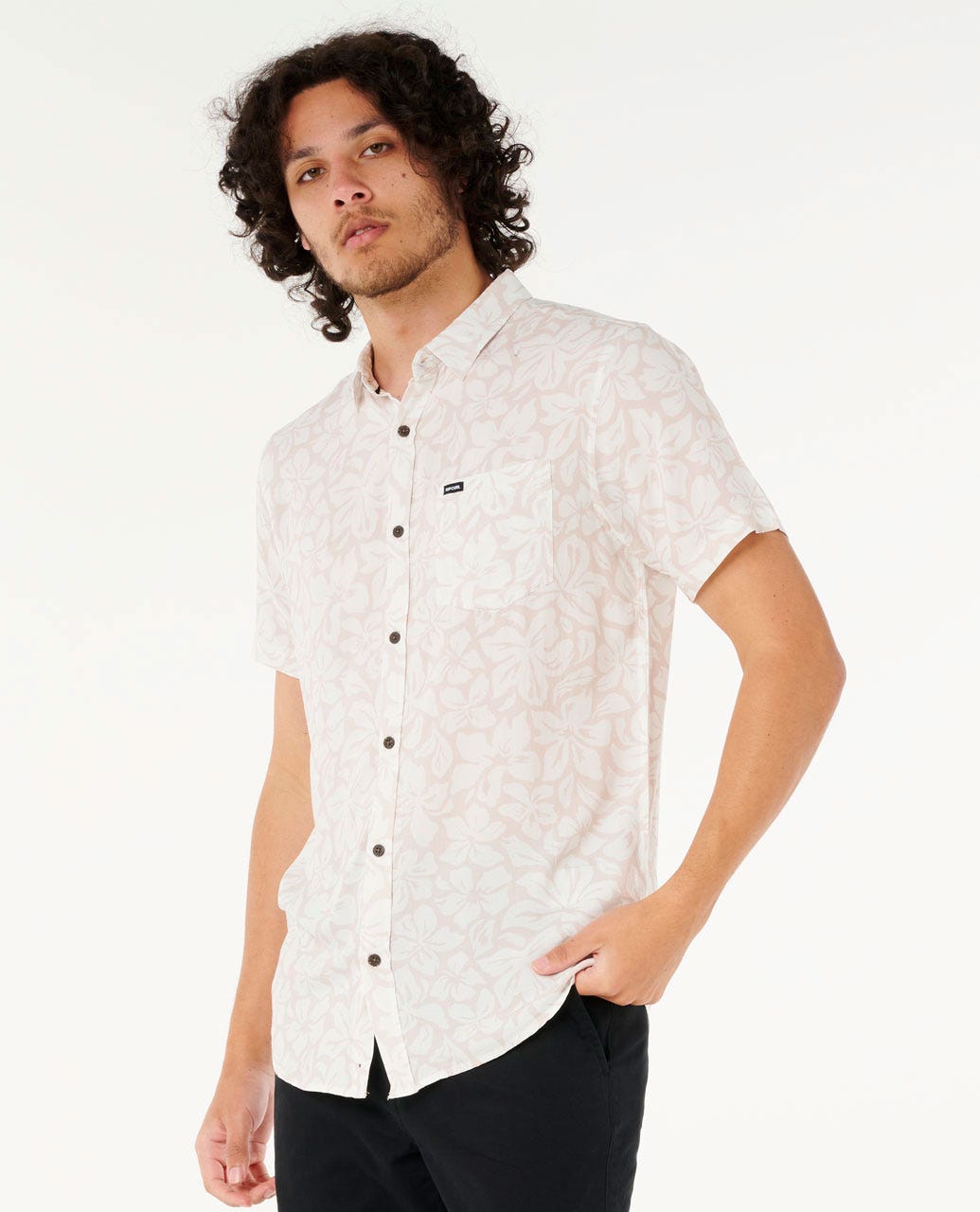 Rip Curl Fun Times Floral Short Sleeve Shirt - Mens Woven Shirts - Big Sun Vernon  | Okanagan Beachwear