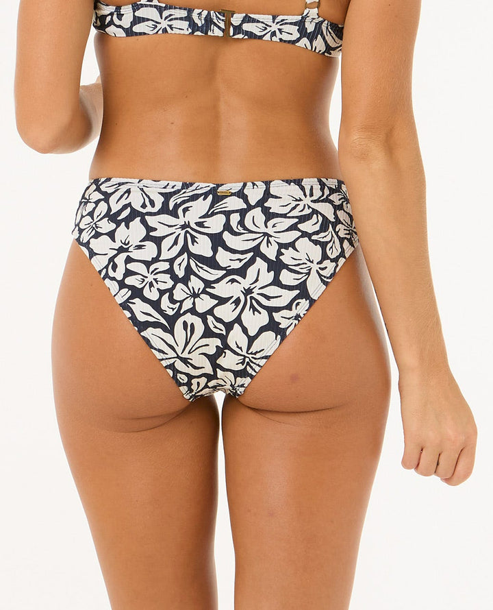Rip Curl Las Flores High Leg Good Coverage Bottom - Womens Low Bikini Bottoms - Big Sun Vernon  | Okanagan Beachwear