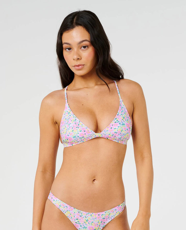 Rip Curl Party Wave Cross Back Triangle Top