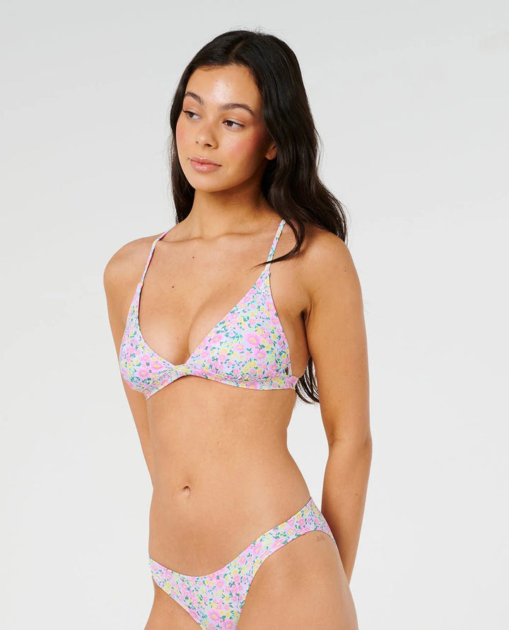 Rip Curl Party Wave Cross Back Triangle Top