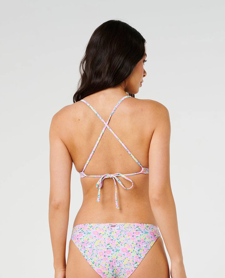 Rip Curl Party Wave Cross Back Triangle Top