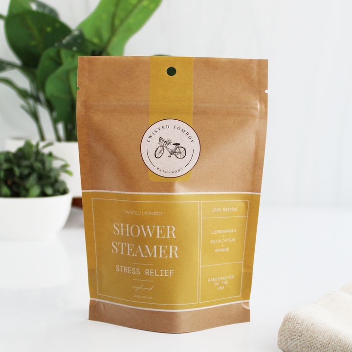 Twisted Tomboy "Stress Relief" Shower Steamer - Bath Bombs - Big Sun Vernon  | Okanagan Beachwear