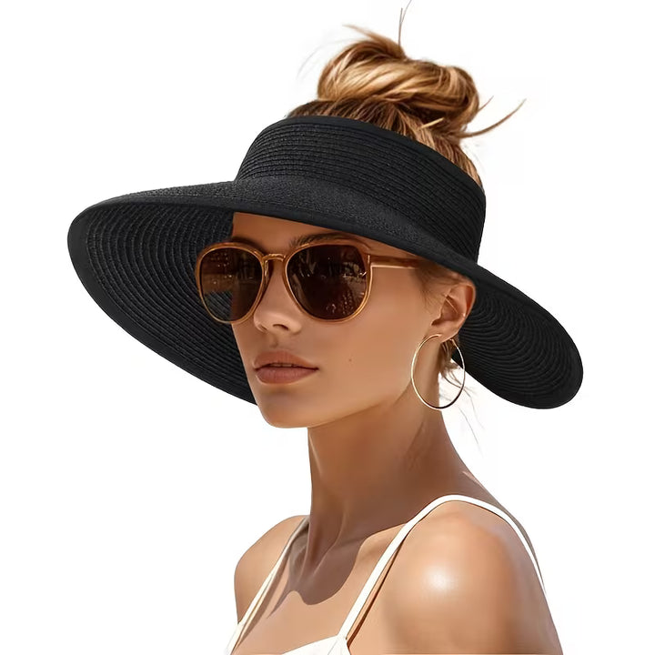 Sofie Wide Brim Open Sun Hat
