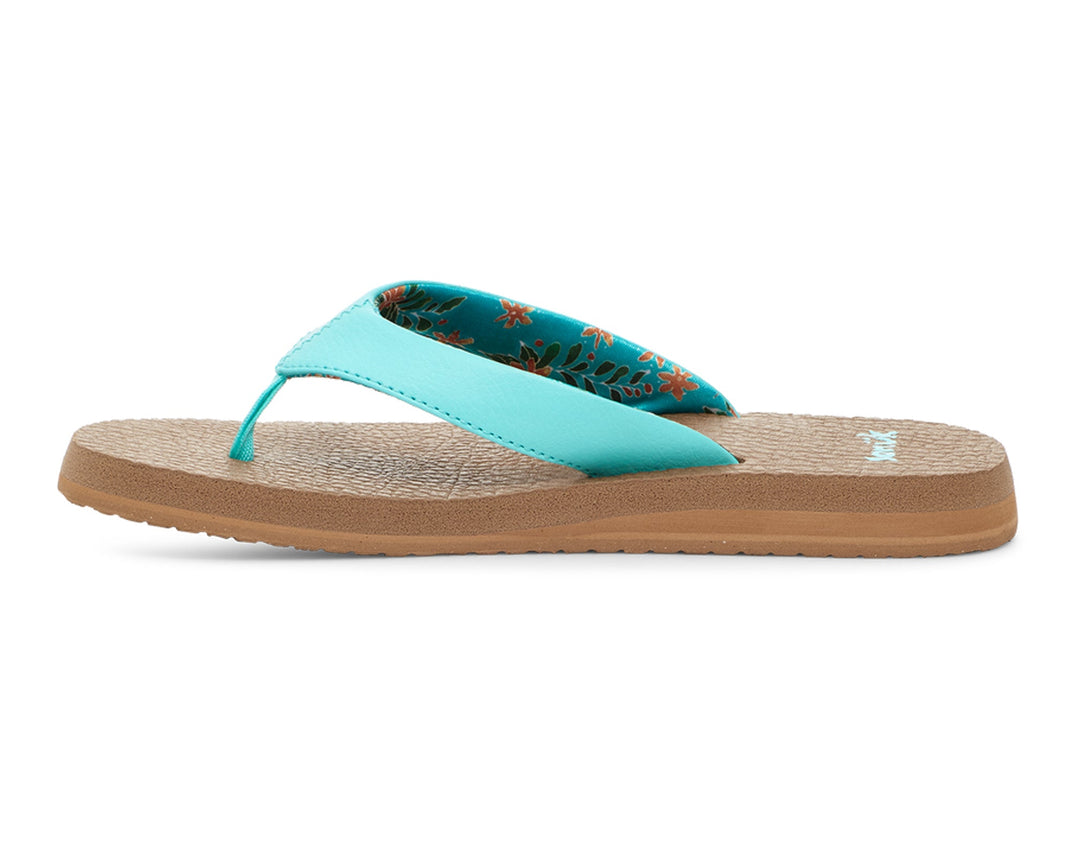 Sanuk Yoga Mat Vintage Floral - Womens Flip Flops - Big Sun Vernon  | Okanagan Beachwear