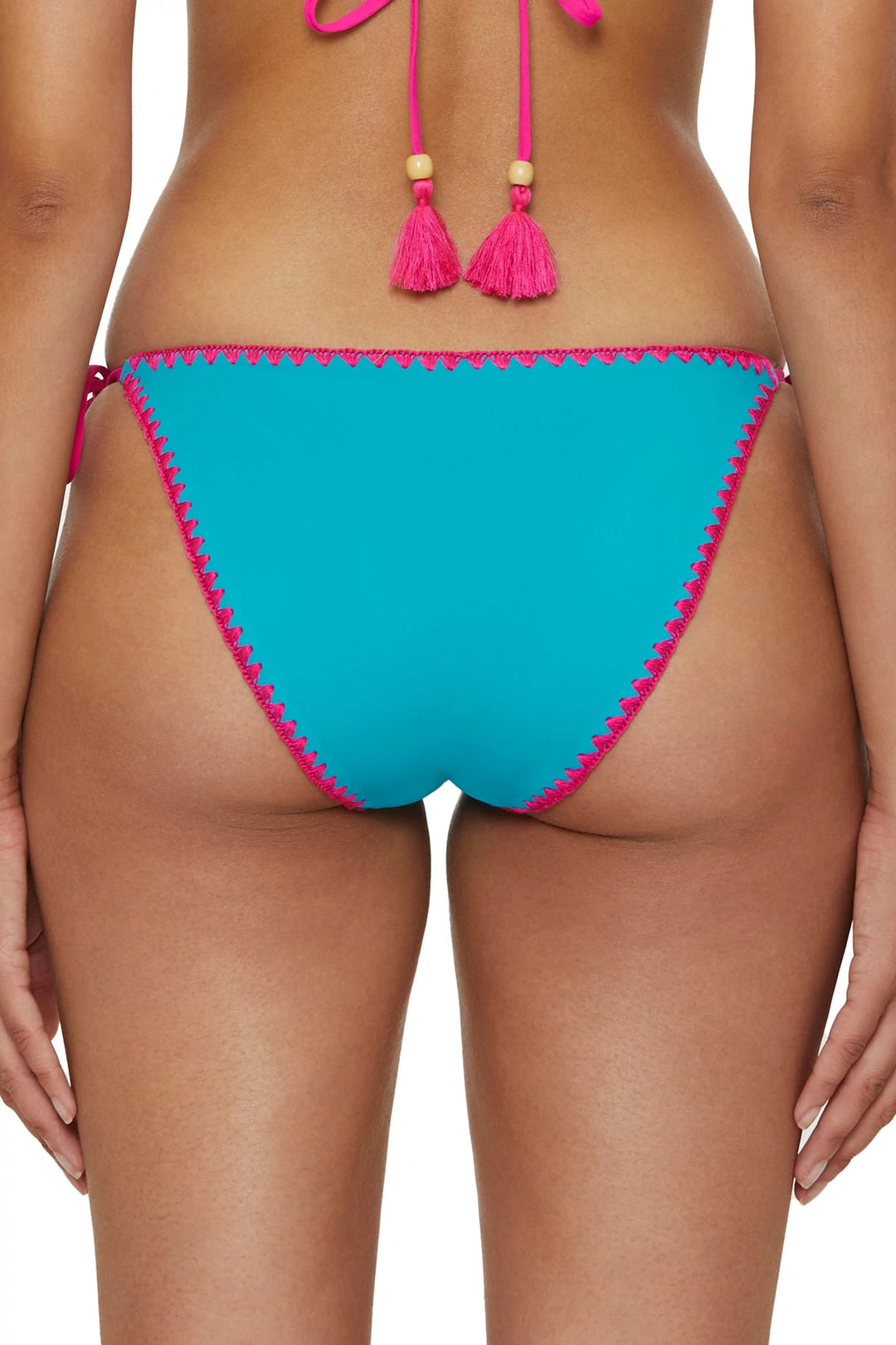 Lucky Brand Marbella Tie Side Bottom - Womens Tie Bikini Bottoms - Big Sun Vernon  | Okanagan Beachwear