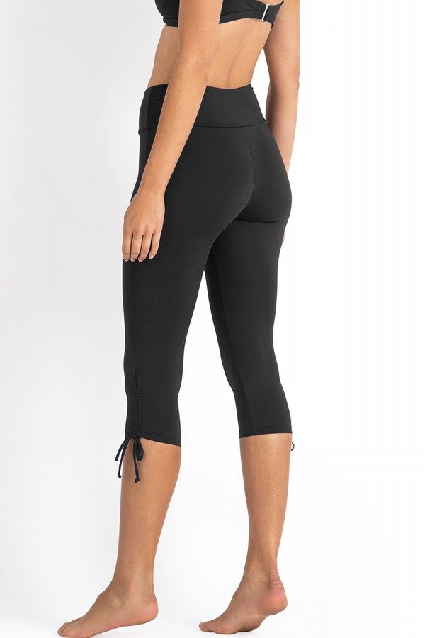 Azura Basix Capri Swim Pant - Womens Swim Short Bikini Bottoms - Big Sun Vernon  | Okanagan Beachwear