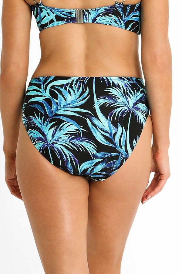 Azura Pina Colada Mid Rise Pant - Womens Mid Bikini Bottoms - Big Sun Vernon  | Okanagan Beachwear