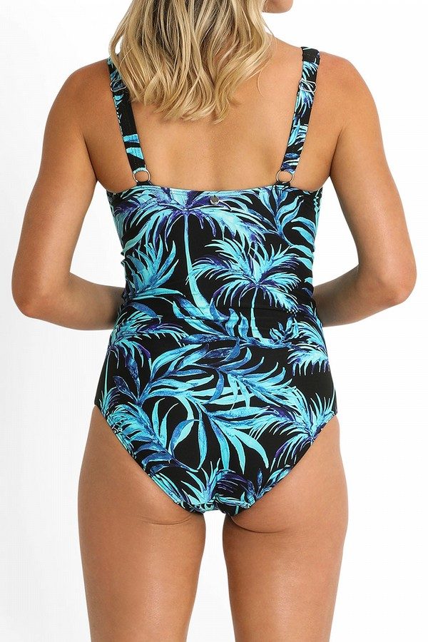 Azura Pina Colada DD/E Twist Minimizer 1pc - Womens Fashion One Pieces - Big Sun Vernon  | Okanagan Beachwear
