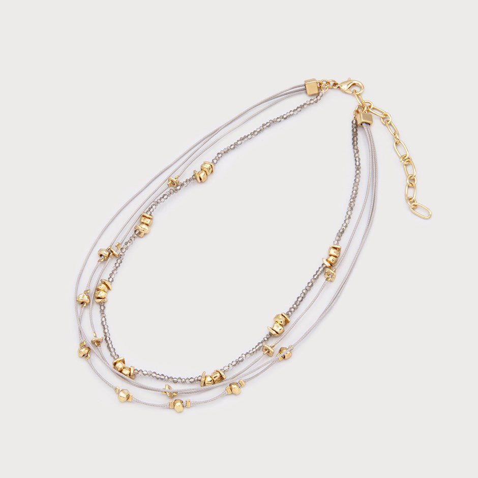 Caracol Multi Strand Necklace