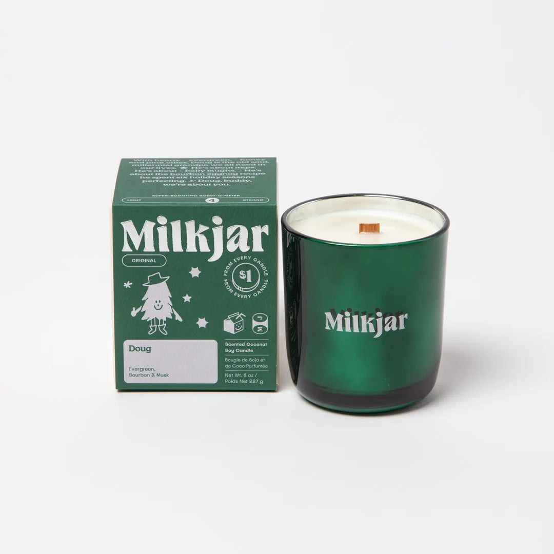 Milk Jar Candle Co 8oz Coconut Soy Candle