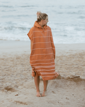 Sand Cloud Hooded Poncho - Womens Casual Coverups - Big Sun Vernon  | Okanagan Beachwear