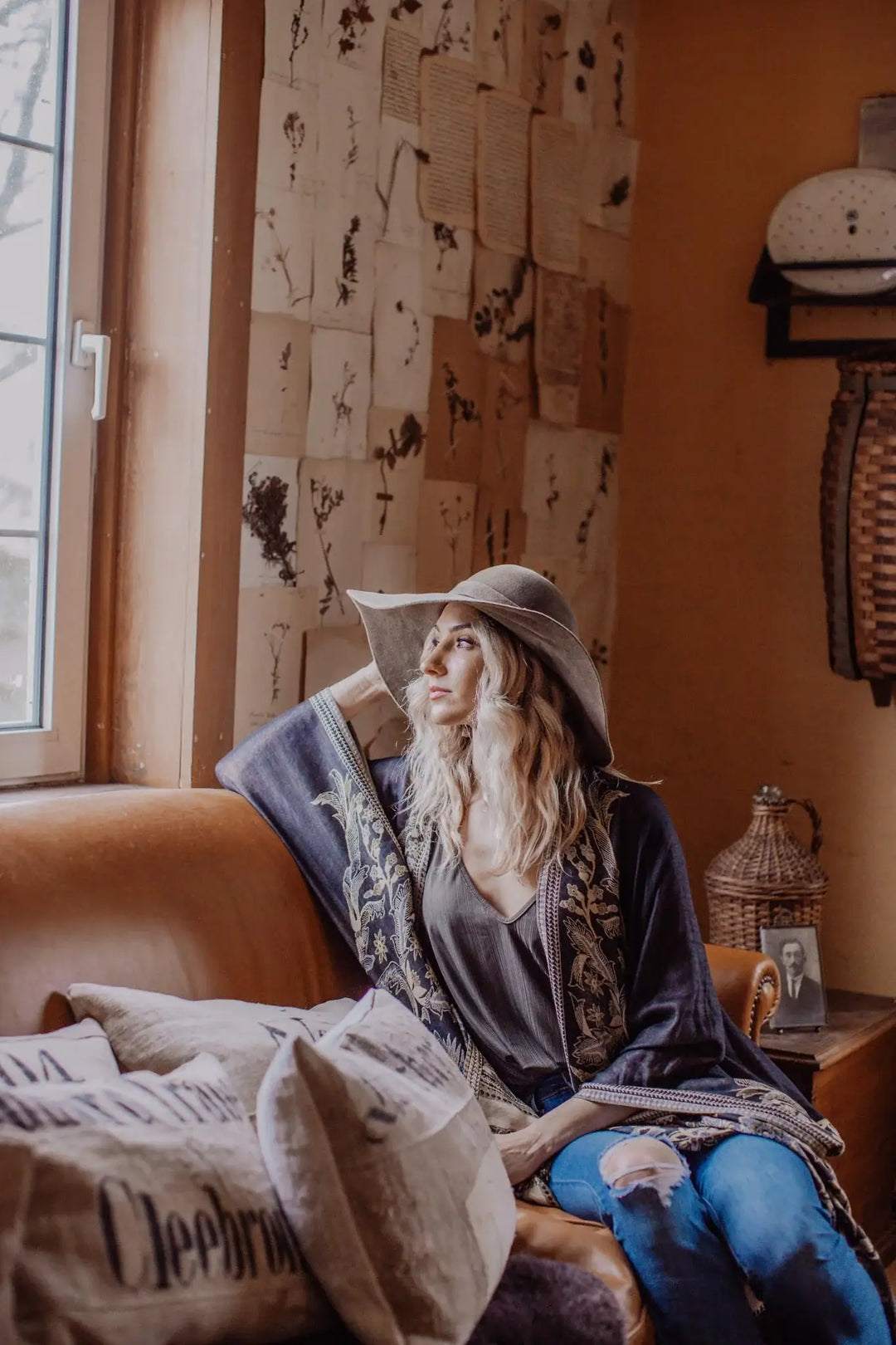 Handmade Woven Kimono