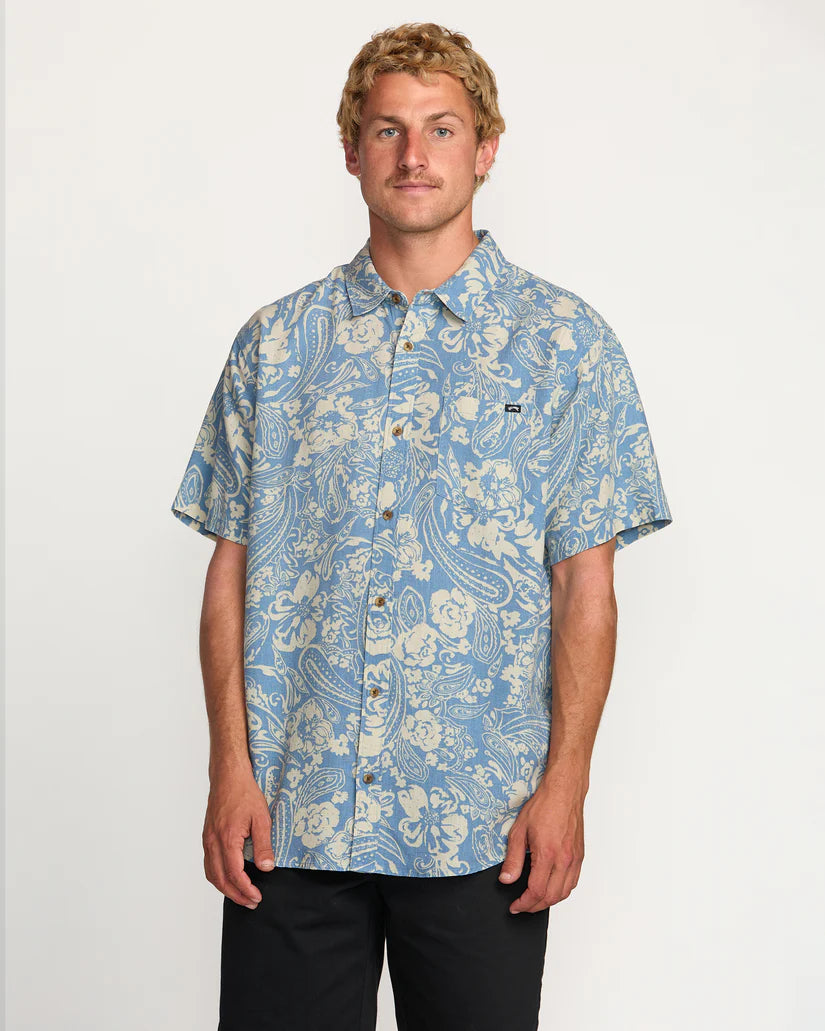 Billabong Cordoba Short Sleeve - Mens Woven Shirts - Big Sun Vernon  | Okanagan Beachwear
