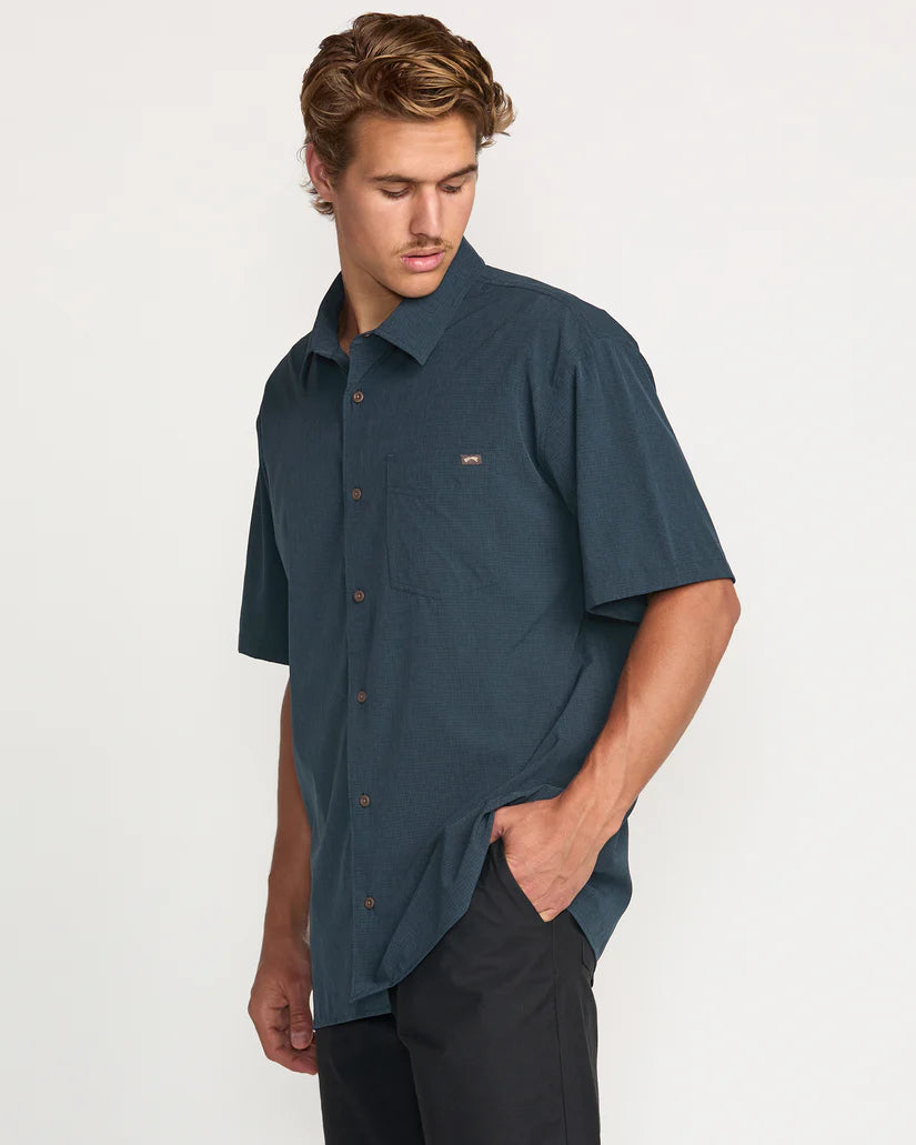 Billabong Surftrek Perf SS - Mens Woven Shirts - Big Sun Vernon  | Okanagan Beachwear