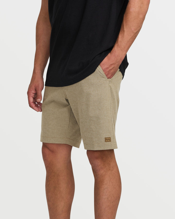 Billabong Crossfire Mid Submersible Shorts 19" - Mens Hybrid Boardshorts - Big Sun Vernon  | Okanagan Beachwear