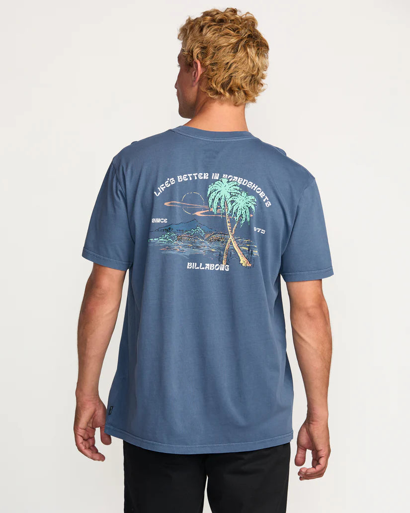 Billabong Better Premium Wave Wash Tee - Mens Tees - Big Sun Vernon  | Okanagan Beachwear