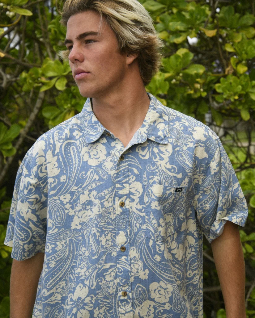 Billabong Cordoba Short Sleeve - Mens Woven Shirts - Big Sun Vernon  | Okanagan Beachwear