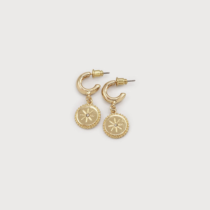 Caracol Starburst Earrings