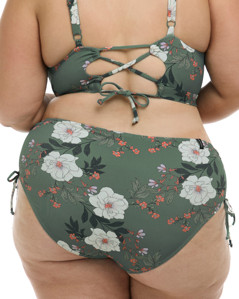 Body Glove Aurora High Tide Plus Bottom - Womens High Waisted Bikini Bottoms - Big Sun Vernon  | Okanagan Beachwear