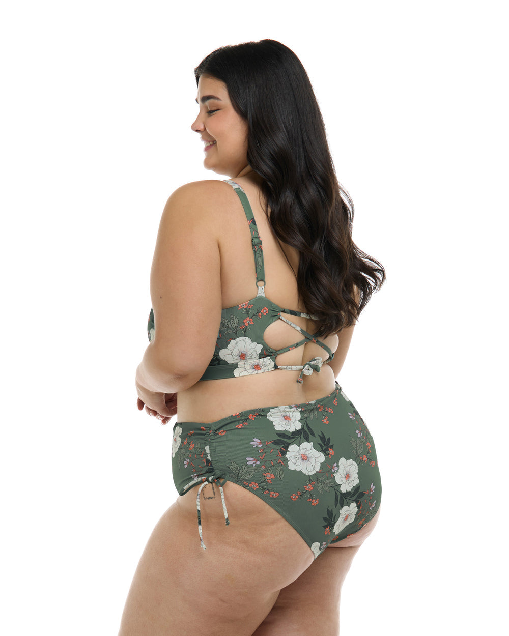 Body Glove Aurora High Tide Plus Bottom - Womens High Waisted Bikini Bottoms - Big Sun Vernon  | Okanagan Beachwear