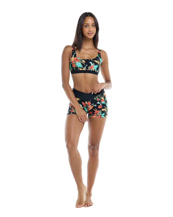 Body Glove Hamoa Star Cross-Over Sports Bra
