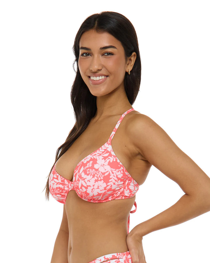 Body Glove Blooms Solo D-F Cup Bikini Top