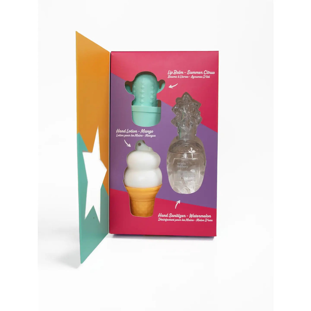 Rebels Refinery Vacation Minis Gift Set - Hand Creams - Big Sun Vernon  | Okanagan Beachwear