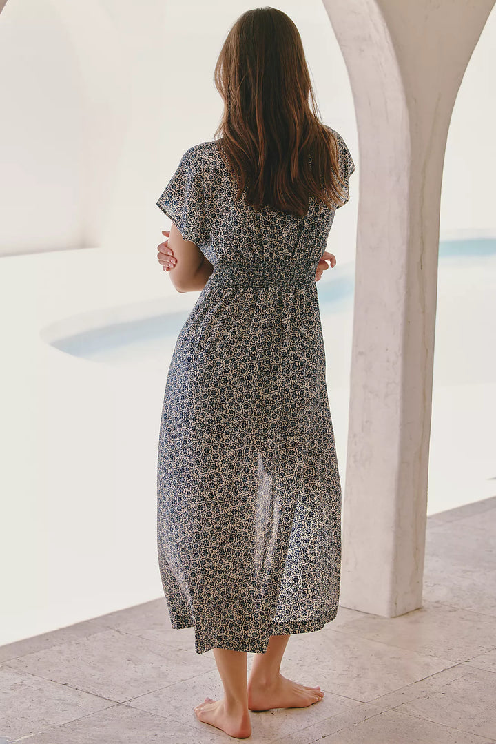 Z-Supply Sanna Iris Floral Midi Dress
