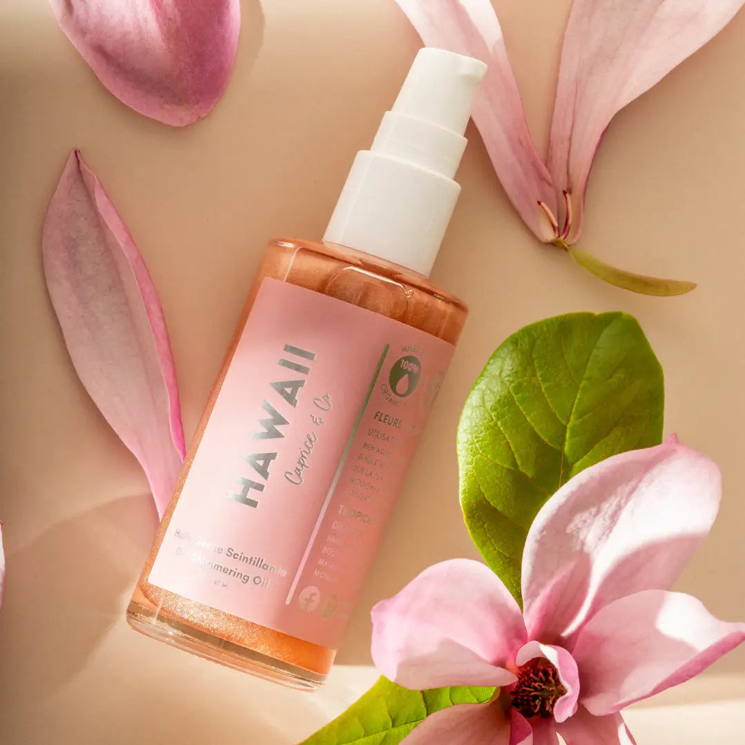 Caprice & Co Hawaii Dry Shimmering Oil - Body Lotions - Big Sun Vernon  | Okanagan Beachwear