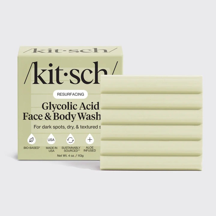 Kitsch Glycolic Acid Resurfacing Face and Body Wash
