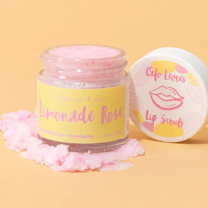 Caprice & Co Lip Scrub - Limonade Rose