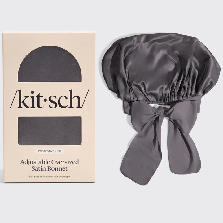 Kitsch Oversized Satin Bonnet - Accessories - Big Sun Vernon  | Okanagan Beachwear