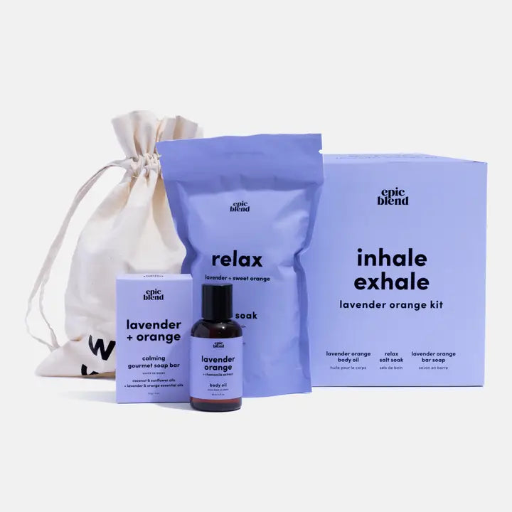 Epic Blend Inhale Exhale - Lavender Orange Kit