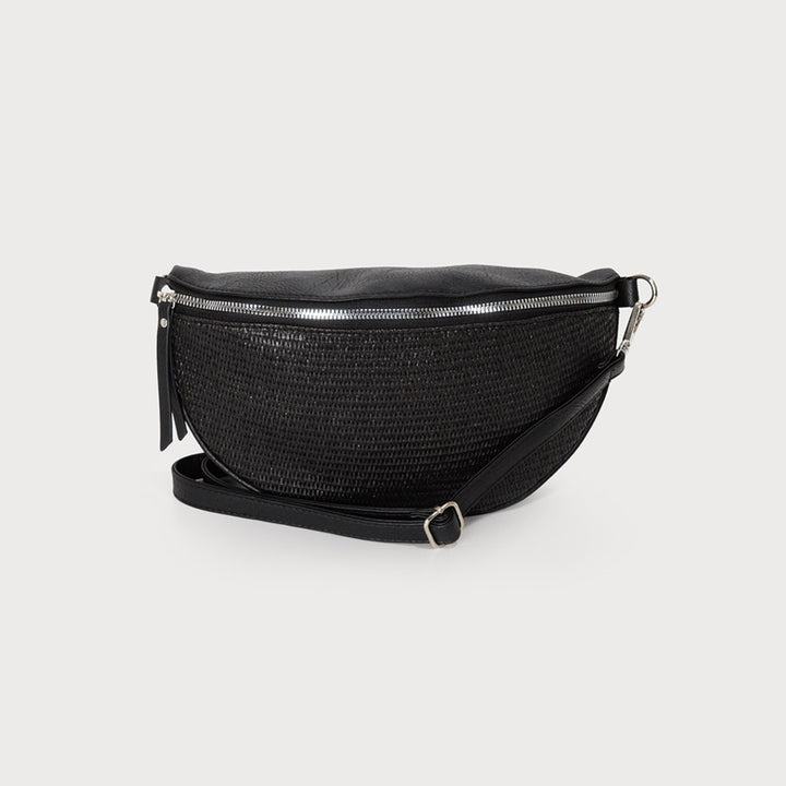Caracol Rafia Belt Bag