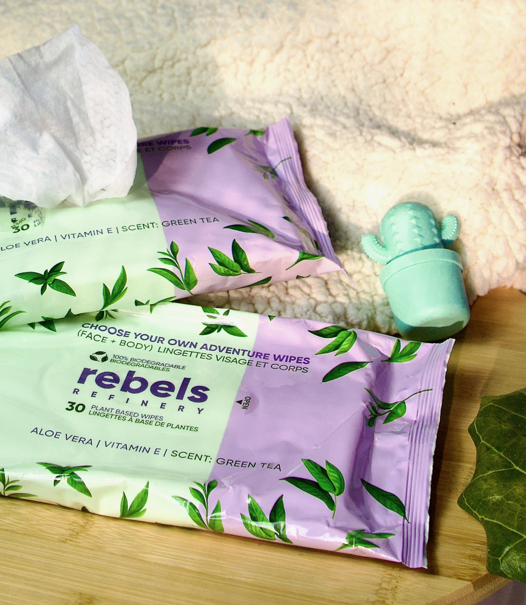 Rebels Refinery Face & Body Wipes