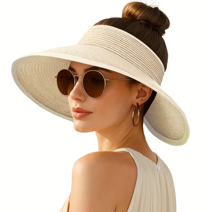 Sofie Wide Brim Open Sun Hat