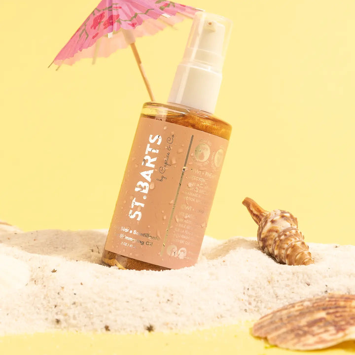 Caprice & Co St. Barts Dry Shimmering Oil - Body Lotions - Big Sun Vernon  | Okanagan Beachwear