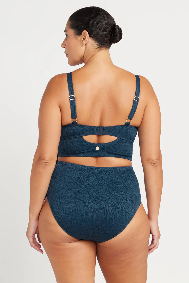 Artesands La Traviata Renoir Swim Pant - Womens High Waisted Bikini Bottoms - Big Sun Vernon  | Okanagan Beachwear
