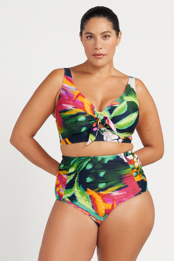 Artesands Chelona Cezanne U/W Midriff Bikini Top - Womens Bikini Tops - Big Sun Vernon  | Okanagan Beachwear