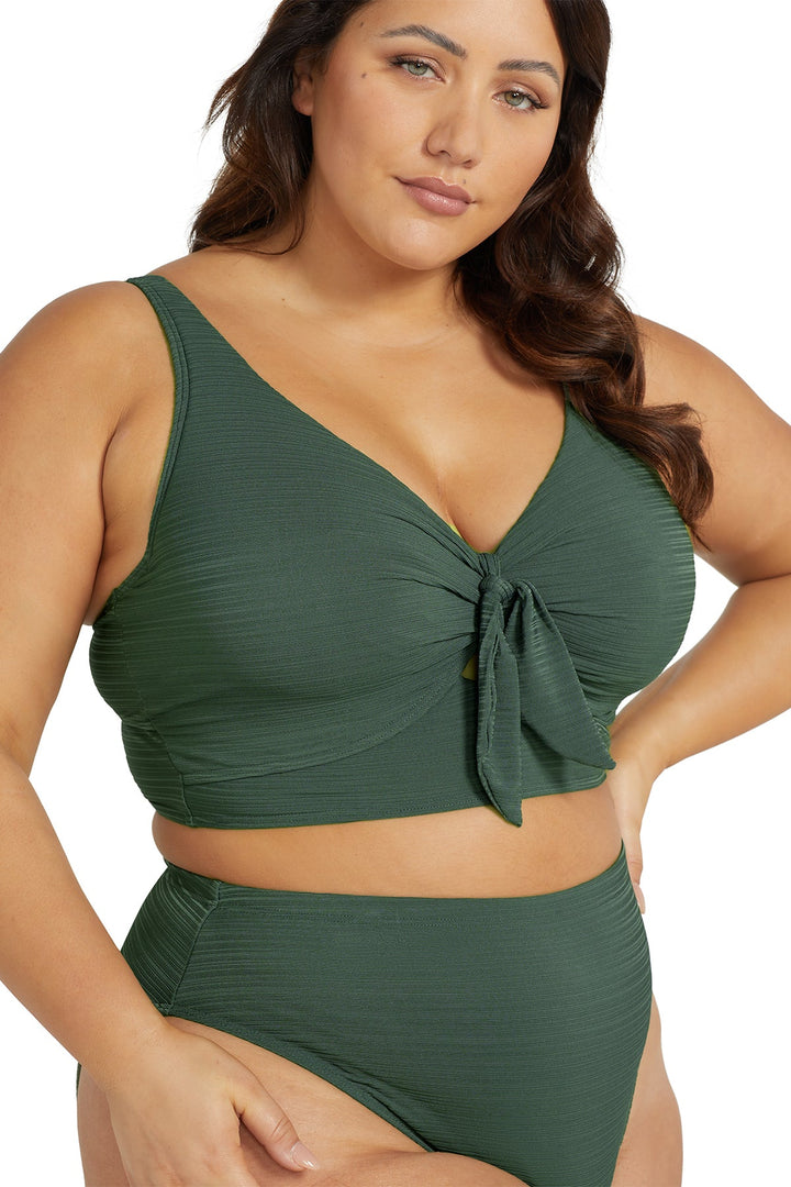 Artesands Aria D/DD Midriff Bikini Top - Womens Tankini Bikini Tops - Big Sun Vernon  | Okanagan Beachwear