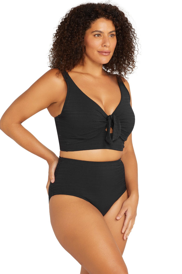 Artesands Aria D/DD Midriff Bikini Top - Womens Tankini Bikini Tops - Big Sun Vernon  | Okanagan Beachwear