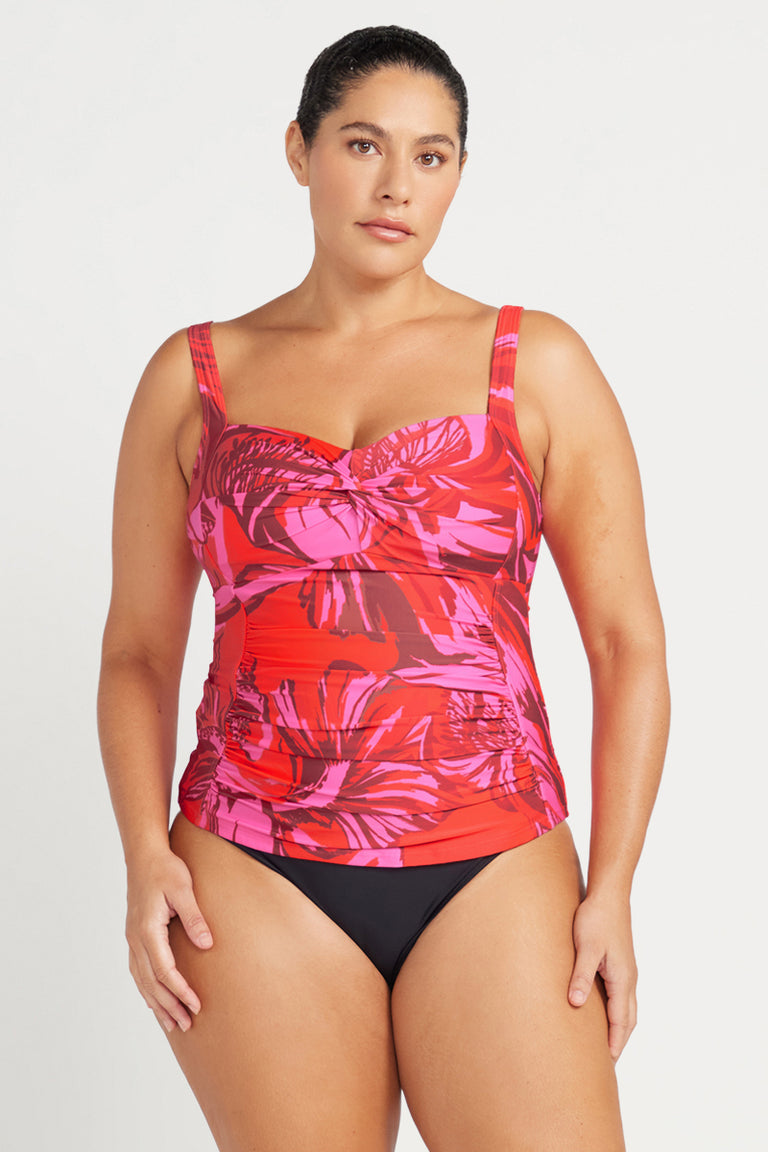 Artesands Les Fauves Botticelli Multi Cup Tankini - Womens Tankini Bikini Tops - Big Sun Vernon  | Okanagan Beachwear